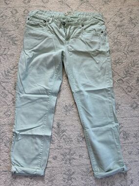 Free People Mint Green Jeans